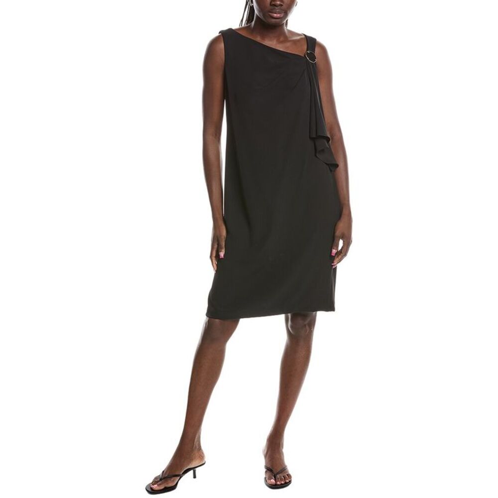 Joseph Ribkoff Womens  Sleeveless Midi Dress, Black